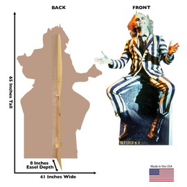 Advanced Graphics Beetlejuice Life Size Cardboard Cutout Standup - Beetlejuice (1988 Film)