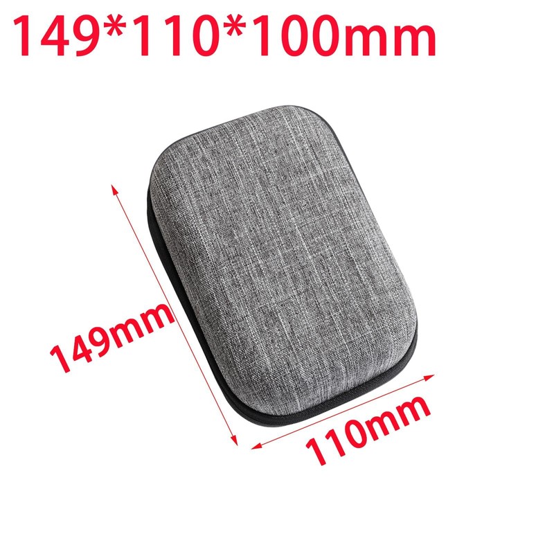 Harilla Hard Storage Case, Dustproof, Durable, Protective Bag, Waterproof Travel