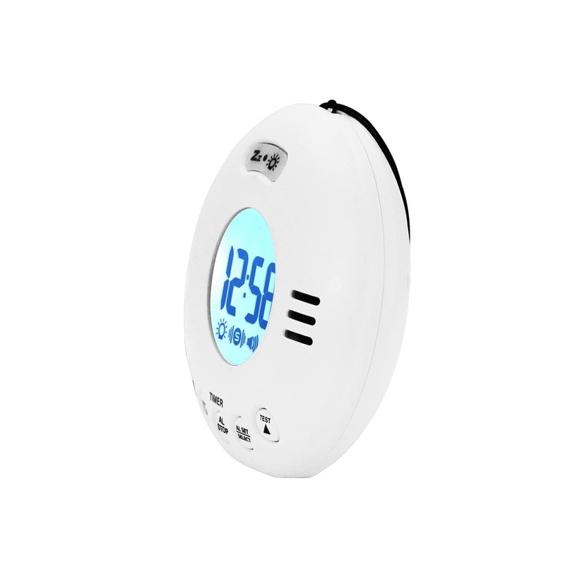 Geemarc Wake 'N' Shake Voyager - Travel Alarm Clock with