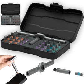 DIY Screwdriver 24 in 1, Switchable Screwdriver Shape to Adapt to Various Home Repairs, 24 in 1 Magnetic Screwdriver Set, Precious Attach Screwdriver, 24 in 1 Switchable Screwdriver Set, T handle (1)