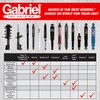 Gabriel 89408 GasSLX Adjustable Heavy Duty Front Shock Absorbers Fits
