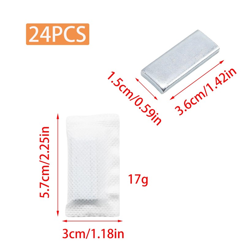 Pine & Linen 24 Pack Curtain Weight, Weight Cloth Curtain