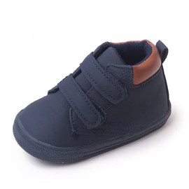 Annnowl Toddler Baby Sneakers Rubber Sole Cartoon Shoes (5 Toddler, Navy Blue, Numeric_5)