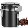 Yopay 480ml Airtight Coffee Canister, Stainless Steel Coffee Container with