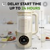 Nut Milk Maker 47oz,Homemade Soy Milk,Almond Milk,Plant Based Milks,Oat Milk,Coconut,Baby