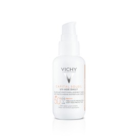 VICHY Protector Solar Facial UV-Age Daily Anti-Edad con Color FPS50 Vichy Capital Soleil 40 ml