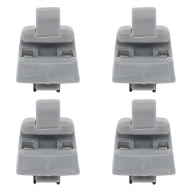 Sun Visor Holder Hook Clip Sun Visor Clips Sun Visor Holder Interior Support Clip Sun Visor Holder Retaining Clip Grey for E Class W124 S124 W123 S123 C123 C124 S-Class W140 W126 C126