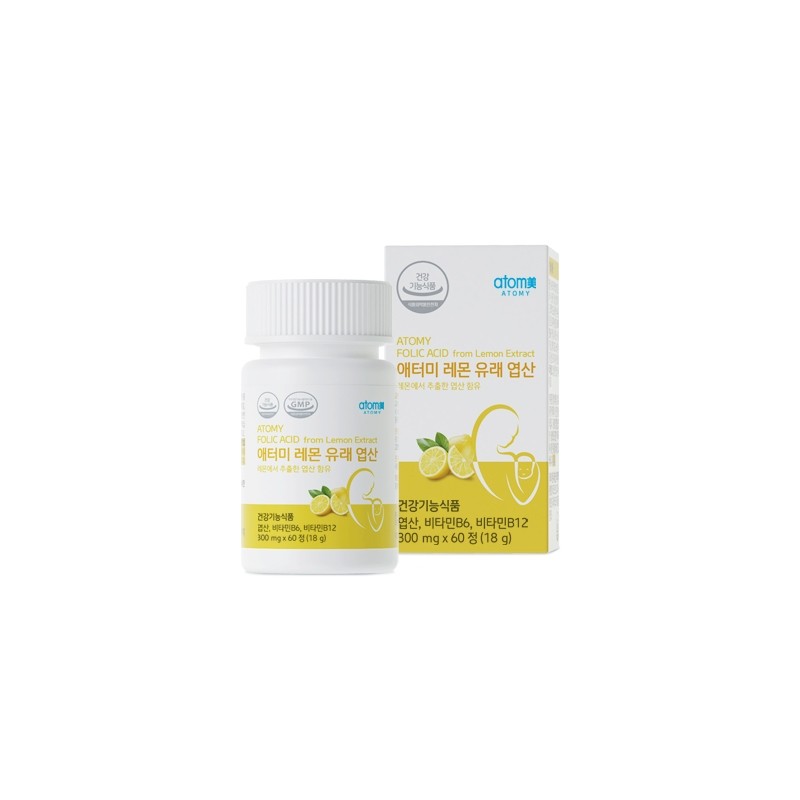 Atomy Pregnant Women's Essential Nutrient for Early Pregnancy Lemon Folic