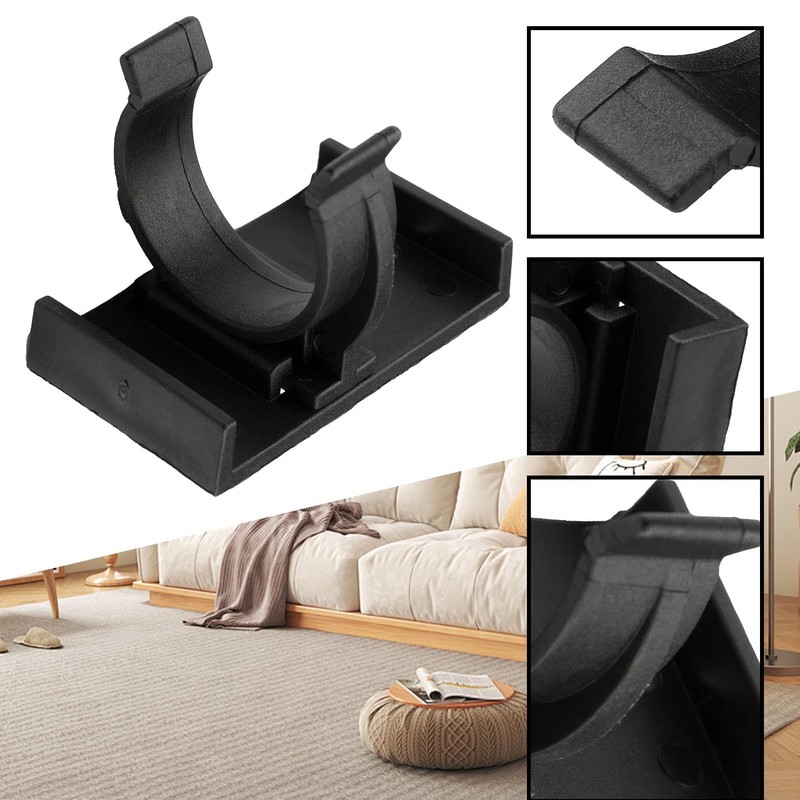 VNIDJGB 12 Pcs Plinth Clips, Heavy Duty Adjustable Kick Board