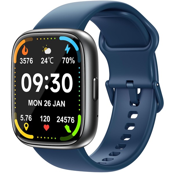 Bambooinn 1.83 inch smartwatch, ideal for sports and daily use,
