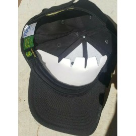 John Deere Hat - Black - Hook and Loop Nylon Fastener - With Tags