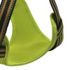 Long Paws Comfort Padded Step-in Dog Harness Reflective, Small, Green