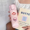 120Pcs Pink Ballet Aesthetic Stickers with Positive Affirmation Quotes