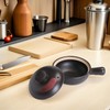 HOLIDYOYO Clay Pot for Cooking Asian Food with Silicone Lid