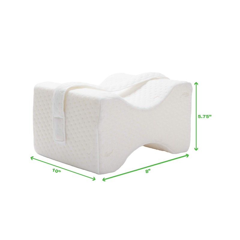 Mind Reader Knee Pillow, Lumbar Support, Leg Pillow, Sciatica, Side