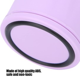 Esponja para limpieza de limas de endodoncia, ABS accesorio dental Endo File Clean Stand Soporte de limpieza de forma redonda Morado para dentistas para uso dental