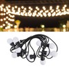G50 Bulb String Light 5M 10LED White Globe Bulb Decorative