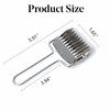 Stainless Steel Noodle Cutter,Noodle Lattice Roller Pasta Spaghetti Maker Kitchen