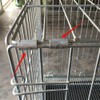 Wire Cage Clips 200pcs Wire Cage Buckle Snap Clips for