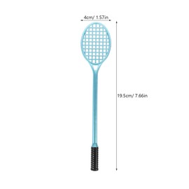 NUOBESTY 10pcs Gel Pen Tennis Racket Pens Ink Pen Sign in Pen Creative Pens Writing Pens Party Favor Rewards for Kids Students (Mixed Color)