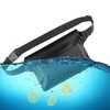 Water Park Smartphone Clip-On Waterproof Crossbody Pouch Waterproof Bag Orange 3ea