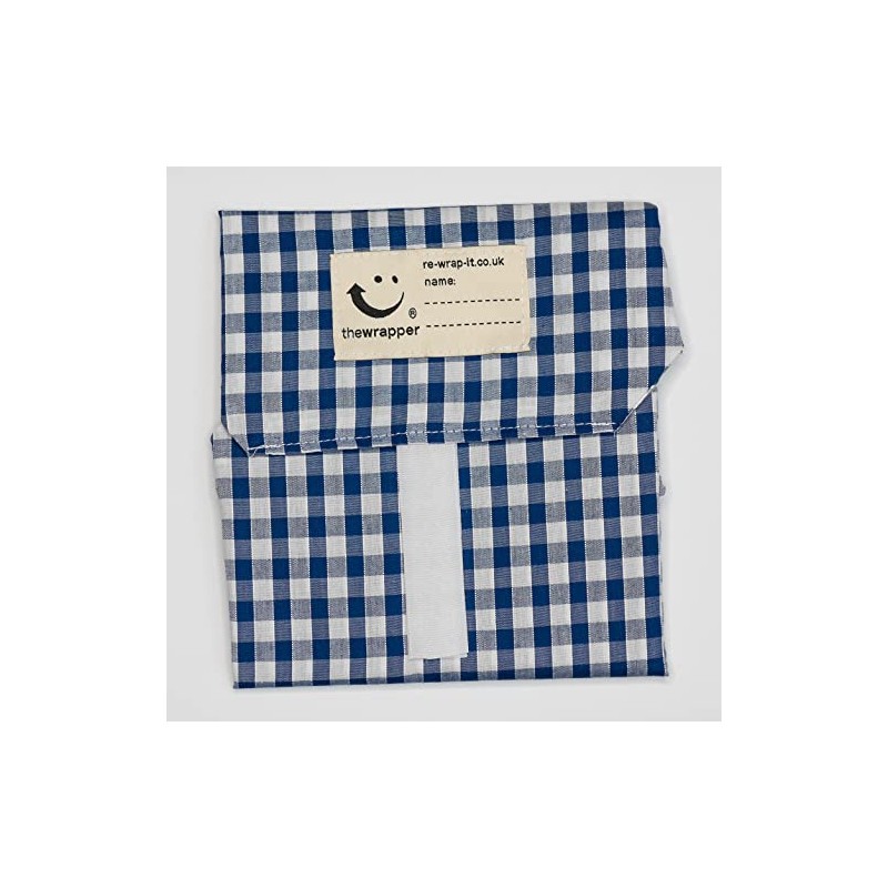 The Wrapper, Re Wrap It Sandwich Bags, Quarter inch Blue