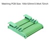 sourcing map PCB DIN Rail Mount Carrier PCB Mount Holder