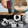 Tkxjry 12 Depth Stop Rings, 8 mm Steel Adjustment Rings,