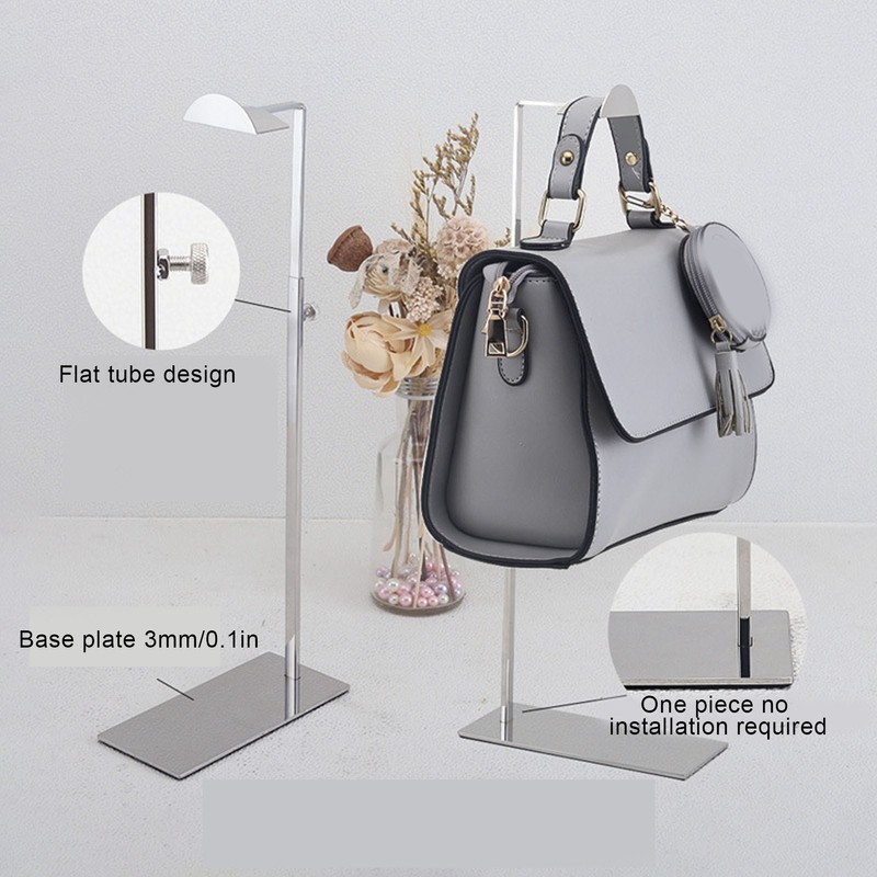 Bags Display Rack Stylish Multifunctional Stainless Steel Handbag Display Holder