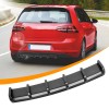 JMTBNO Rear Bumper Diffuser Lip Splitter Shark Fin Carbon For