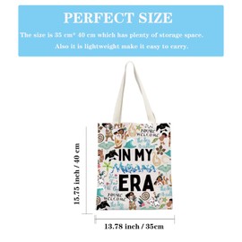 Princess Cartoon Movie Inspired Gift In My MoanaEra Tote Bag Hawaiian Gift Polynesian Princess Gift (MoanaEra Tote CA)