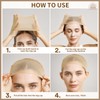 Teenitor Wig Cap, 20pcs Stocking Caps for Wigs, Tan Wig