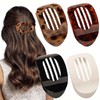 WOLMIK Pack of 4 Hair Clips for Women, Hair Clip,