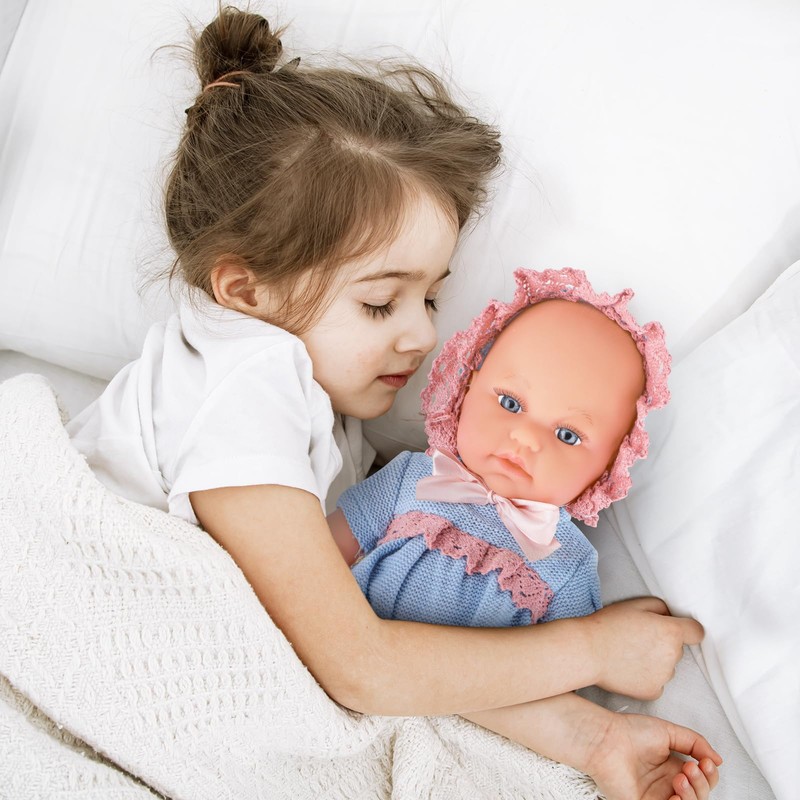 deAO Baby Doll Set,14 inch Vinyl Doll Toys with 2