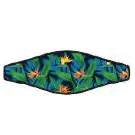 Innovative Scuba Concepts Picture Strap Wrapper for Snorkeling/Diving Mask, Bird of Paradise