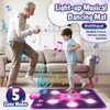 LEAPRCSTORE Dance Mat Toys for Kids, Light Up Dance Pad