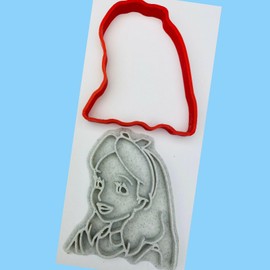EverythingForCakes Alice in Wonderland Cookie Cutter Set of 6
