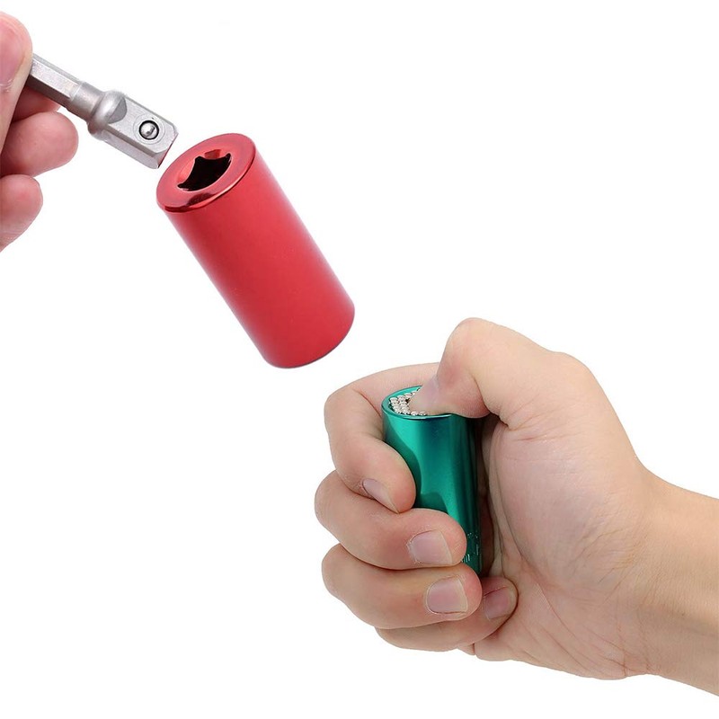 Universal Socket Tools Multi-function Wrench with 3/8" Drill Adapter Set