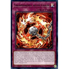 Salamandra with Chain - MZMI-EN009 - Rare - 1st Edition