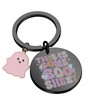 BEKECH This Is Some Boo Sheet Keychain Ghost Keychain Boo