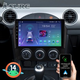 A-Sure 2+32GB For For 2006-2015 Mazda MX-5 Apple Carplay Android14 Car Stereo Radio GPS