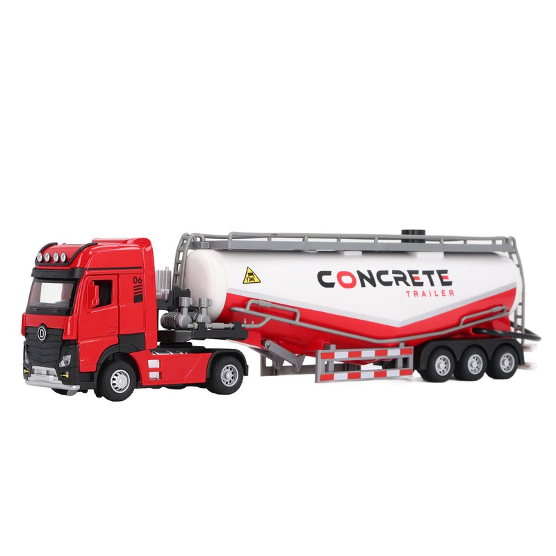 1:32 Scale Alloy Concrete Pump Truck High Simulation Construction Vehicle