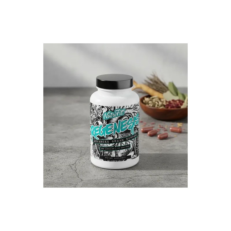 Nutri Fit Regenesis Nac Cúrcuma Cardo Mariano 150 Caps