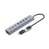 CONCEPTRONIC HUBBIES20GP 7-Port USB 3.2 Gen 1 Hub with Power