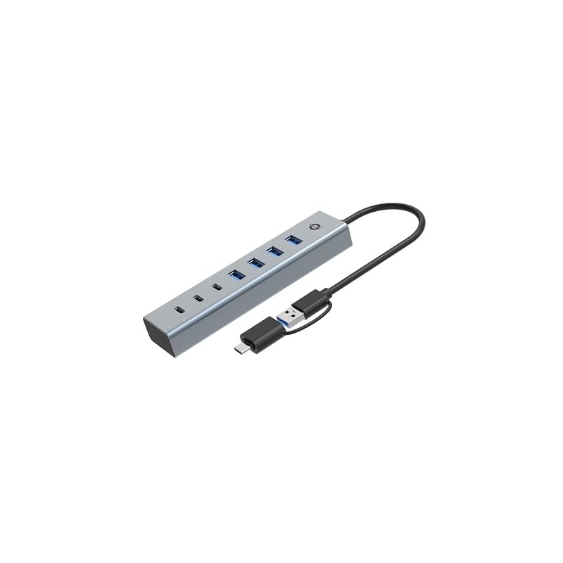 CONCEPTRONIC HUBBIES20GP 7-Port USB 3.2 Gen 1 Hub with Power
