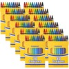 12 Pack Bulk Crayons | Washable Beeswax Bright Color Crayons