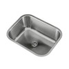 KABCO Kitchen Sink, Stainless, Undermount, Single Bowl, Classic Radius, 23"