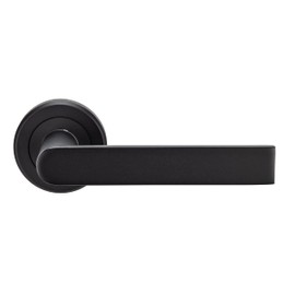 Carlisle Brass Serozzetta Edge Door Handle, Matt Black