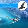 Zocipro 9 Inch Removable Universal SUP Fin with Fin Base,