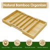 Kssiaz Coffee Pod Holder Drawer, Bamboo K Cup Holder Compatible